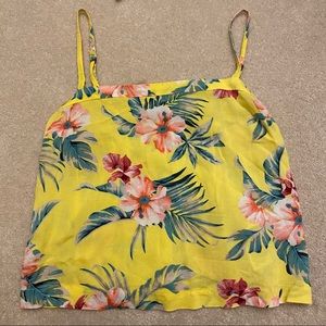 Hollister Medium Floral Tank Top